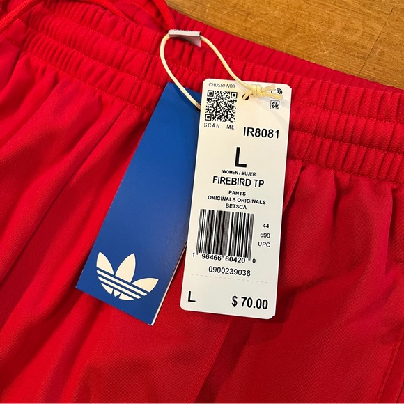 adidas Red Track Pants & Jacket Set - Picture 12 of 13